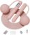 YOTTOY Skipping Ropes for Adults -Cordless Counter Leap Rope with Giant Cordless Ball-Weighted Leap Rope for Girls with LCD Show