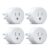 Govee Sensible Plug, WiFi Plugs Work with Alexa & Google Assistant, Sensible Outlet with Timer & Group Controller, WiFi Outlet for Dwelling, No Hub Required, ETL & FCC Licensed, 2.4G WiFi Solely, 4 Pack