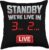 Standby We’re Reside Countdown Meme Throw Pillow