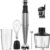 Immersion Blender Handheld Corded Hand Blenders Set 1100W, Set off Variable Velocity 5 in 1 Stick Emulsifier with Chopper, Whisk and Frother for Soup, Child Meals and Smoothies