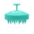 HEETA Scalp Massager Hair Development, Comfortable Silicone Scalp Scrubber Shampoo Brush for Exfoliation, Dandruff Removing Head Therapeutic massage Stress Chill out, Moist & Dry Use for Thick Skinny Curly Hair Care, Inexperienced