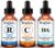 TruSkin Face Serum Trio – Vitamin C, Retinol & Hyaluronic Acid Anti-Getting older Serums for Face – AM, PM & All-Day Skincare Routine – Brightening, Smoothing & Hydrating Facial Serums, 1 fl oz Every