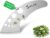 Plys Herb Stripper Software 9 Holes – Stainless Metal Kitchen Herb Stripping Software, Herb Leaf Peeler for Kale, Chard, Collard Greens, Rosemary, Thyme, Parsley and Basil, 2025 Skilled Kitchen Devices