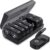 AUVON XL Weekly Capsule Organizer 2 Instances a Day, Capsule Field 7 Day with One-Facet Giant Openings for Simple to Use, Black Privateness Safety AM PM Capsule Case for Treatment, Nutritional vitamins, Fish Oils, Dietary supplements