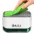 OMAIA 2-in-1 Dish Cleaning soap Dispenser with Sponge Holder – Good Kitchen Gadget – Sink Countertop Organizer