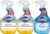 Clorox Disinfecting All-Function Cleaner 32 Oz and Lavatory Cleaner, Family Necessities, 30 Oz, Pack of three