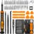 JOREST 59Pcs Small Precision Screwdriver Set with Torx T5, T6, T8, Mini Restore Software Equipment for Macbook, Laptop, Laptop computer, iPhone, PS4 PS5, Xbox, Change, Eyeglasses, Watch, PC, Ring Doorbell, Digital