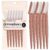 Kitsch Dermaplane Razor for Girls Face – Face Razors for Girls & Males, Eye Forehead Razors & Face Shaver – Exfoliating Facial Razor & Dermaplaner as Pores and skin Care Device for Smoother Pores and skin – Terracotta, 6 pcs
