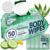 Physique Wipes for Ladies, Further Moist No Rinse Bathing Wipes-50 XL Bathe Cloths + 4 Journey Dimension Tub Sheets -10×11.5″ After Fitness center & Put up Exercise Deodorant, Disposable Washcloths, Womens Hygiene Necessities