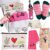 SAIWEILAI ONLINE 12 Items Golf Items for Girls Golfers Christmas Items Set with Humorous {Golfing} Can Glass Socks Towel Make-up Bag Hat Clip Bag Ball and Tee Holder
